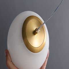 Alabaster Mermer Küre Tekli Sarkıt 3271-A