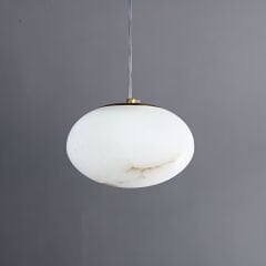 Alabaster Mermer Küre Tekli Sarkıt 3271-A