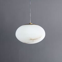 Besa 3271-A Doğal Mermer ve Pirinç Modern  – Lüks Antre, Koridor ve Yatak Başı Lambası