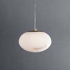 Alabaster Mermer Küre Tekli Sarkıt 3271-A