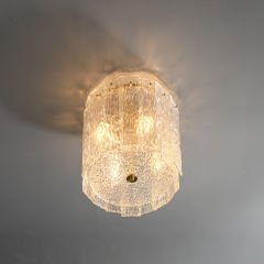 Lama kristal plafonyer 40cm çapında 6315-4X