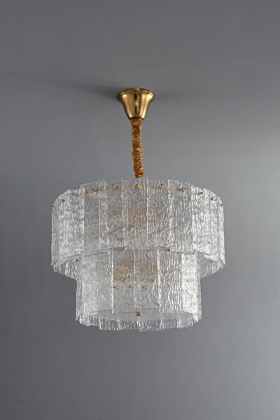 Besa 6315-6D Eskitme Pirinç 6’lı Moleküler Avize – Geniş Salon ve Yemek Odası İçin Modern Sputnik Aydınlatma