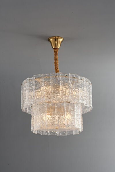 Besa 6315-6D Eskitme Pirinç 6’lı Moleküler Avize – Geniş Salon ve Yemek Odası İçin Modern Sputnik Aydınlatma