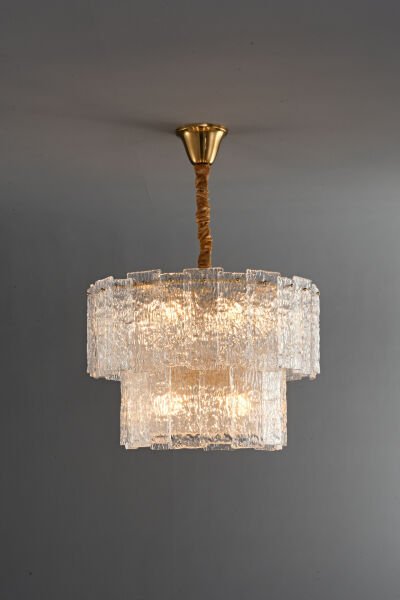 Besa 6315-6D Eskitme Pirinç 6’lı Moleküler Avize – Geniş Salon ve Yemek Odası İçin Modern Sputnik Aydınlatma