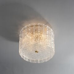 Lama kristal plafonyer 60cm çapında 6315-6X