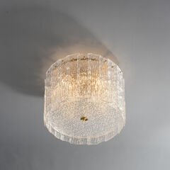 Besa 6315-6X Asimetrik Moleküler 6’lı Avize – Eskitme Pirinç Tasarım Modern Sputnik Aydınlatma