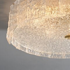 Lama kristal plafonyer 60cm çapında 6315-6X