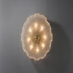 Besa 6315-6X Asimetrik Moleküler 6’lı Avize – Eskitme Pirinç Tasarım Modern Sputnik Aydınlatma