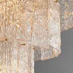 Lama kristal 80cm çapında sarkıt avize 6315-8D