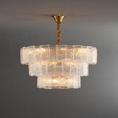 Besa 6315-8D Eskitme Pirinç 8’li Moleküler Avize – Büyük Salon ve Lüks Mekanlar İçin Sputnik Aydınlatma