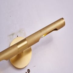 Besa 3201 Gerçek Pirinç Tablo Apliği – Klasik Gold Ayna ve Resim Aydınlatması (46cm)