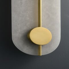 Alabaster Mermer Duvar Apliği 3220