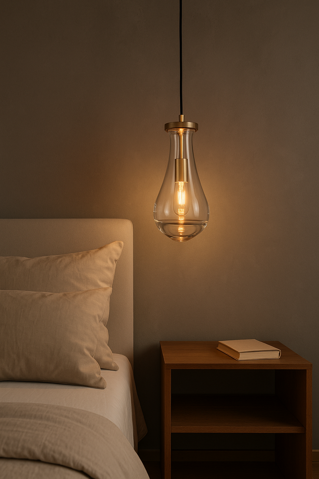 Damla Cam Tekli Sarkıt 3256