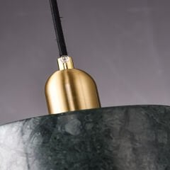 3262 Mermer Detaylı Sarkıt Avize – Büyük Formuyla Lüks, Doğal ve Heykelsi Vurgu Aydınlatması