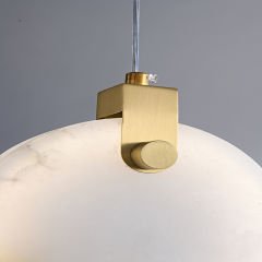 Alabaster Mermer Tekerlek Sarkıt Tekli-3276