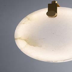 Alabaster Mermer Tekerlek Sarkıt Tekli-3276