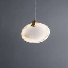 Alabaster Mermer Tekerlek Sarkıt Tekli-3276