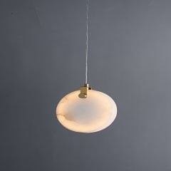 Alabaster Mermer Tekerlek Sarkıt Tekli-3276