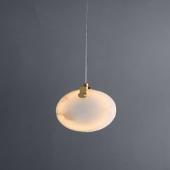 Alabaster Mermer Tekerlek Sarkıt Tekli-3276