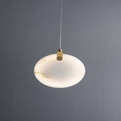 Alabaster Mermer Tekerlek Sarkıt Tekli-3276