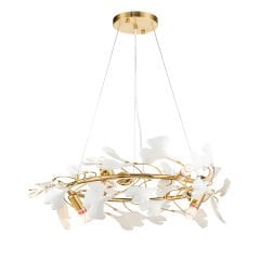 1770B-600 Modern Plafonyer / Sarkıt – 60 cm Çapında Geniş Alanlar İçin İddialı Merkezi Aydınlatma