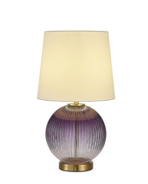 Cam Gövdeli Dekoratif Masa Lambası