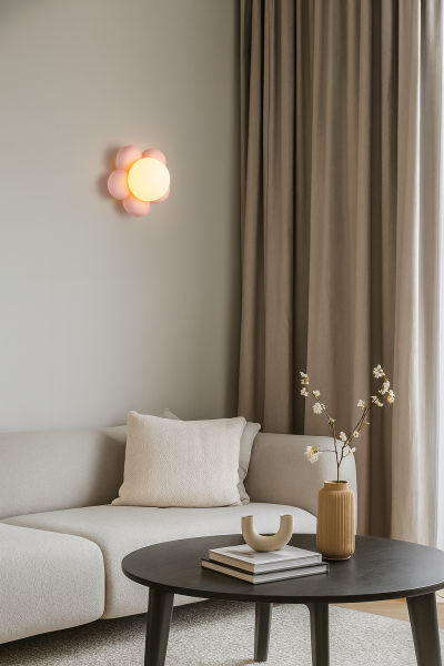 Besa 17139 Model Pembe Masa / Duvar Lambası | Odanıza Neşe ve Enerji Katan Çağdaş Tasarım