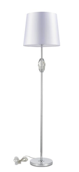 Lüks Kristal Detaylı Lambader - Krom ve Siyah Gövde Seçenekli Salon Aydınlatması