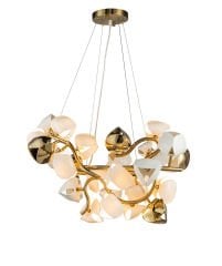 Besa 80 cm Çapında Yuvarlak Tavan Lambası | Büyük Salonlar ve Açık Alanlar İçin Güçlü Plafonyer