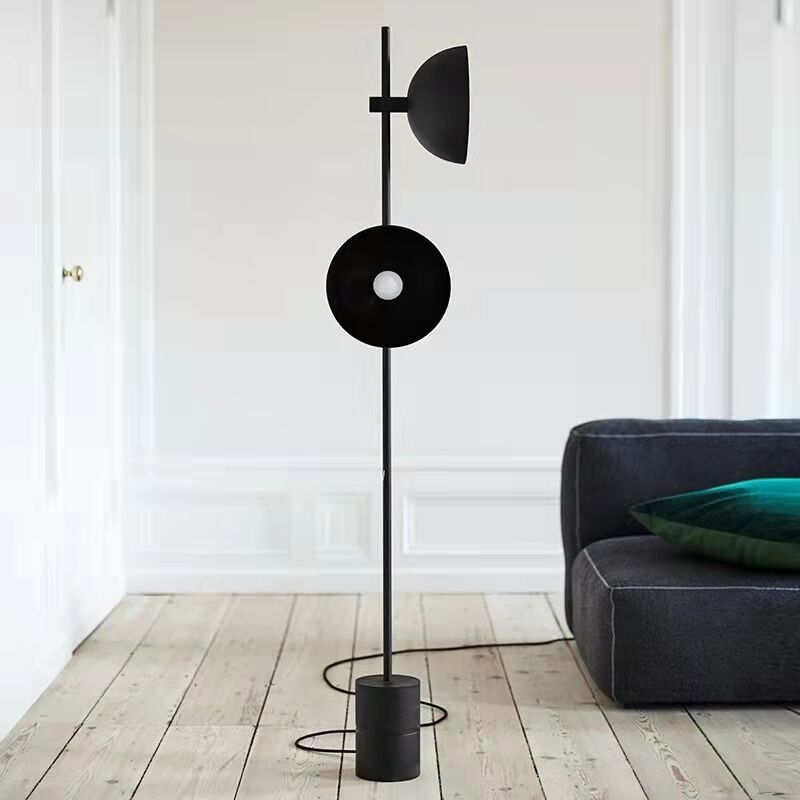 Minimal Siyah Metal Lambader