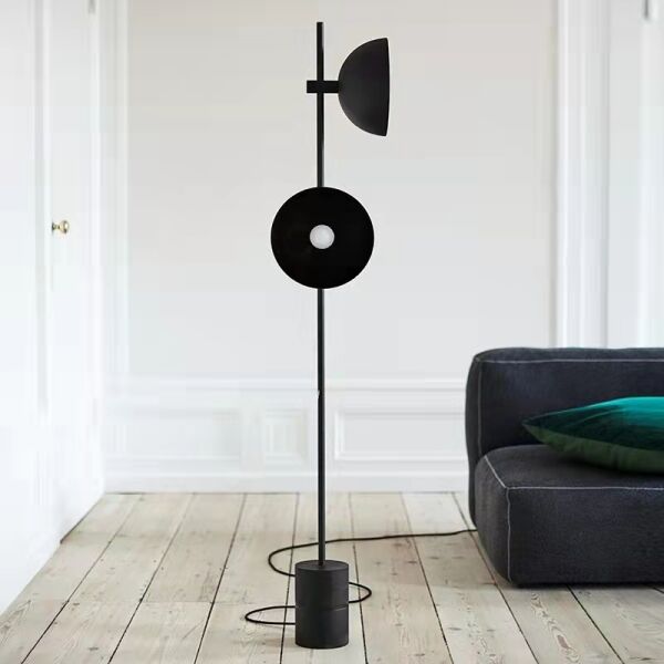 Besa Minimal Siyah Metal Lambader