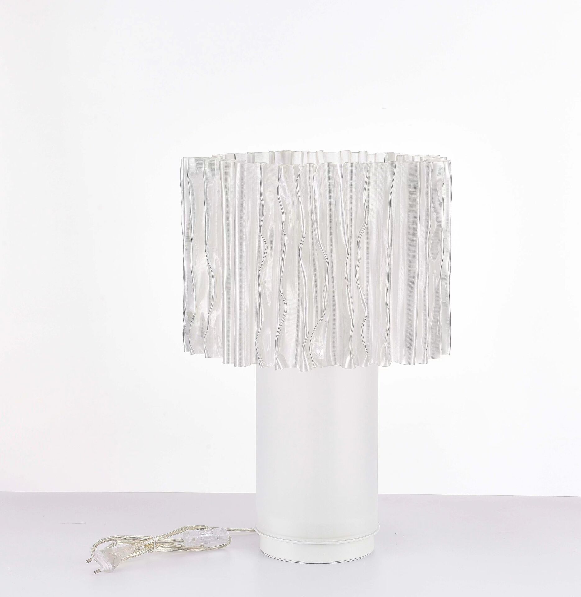 Modern Dokulu Cam Abajur