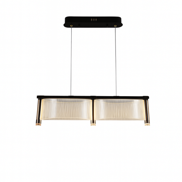 2li Akrilik Elips Sarkıt Avize