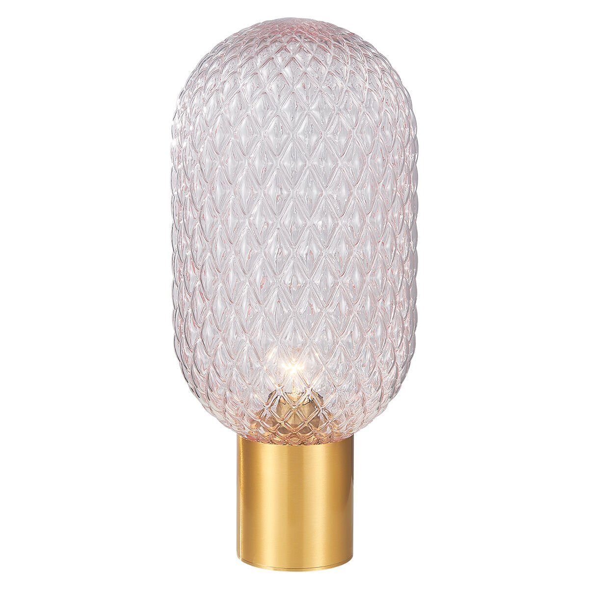 Modern Cam Masa Lambası