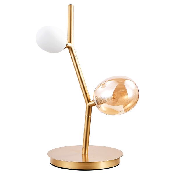 Modern Çift Başlıklı Masa Lambası