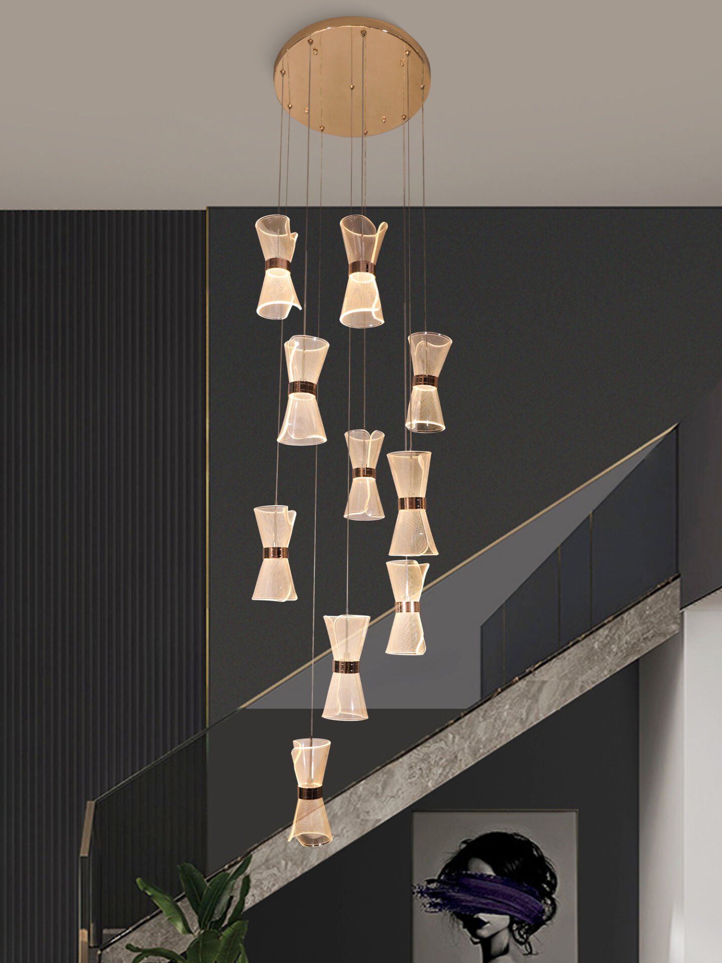 10'lu Akrilik Sarkıt