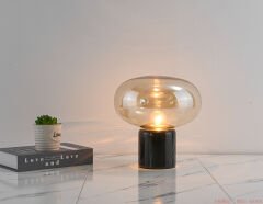 Üfleme Camlı Abajur