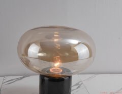 Üfleme Camlı Abajur