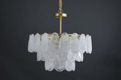 60'lık Yuvarlak Dökme Cam Sarkıt Avize