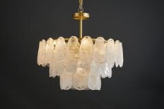 60'lık Yuvarlak Dökme Cam Sarkıt Avize