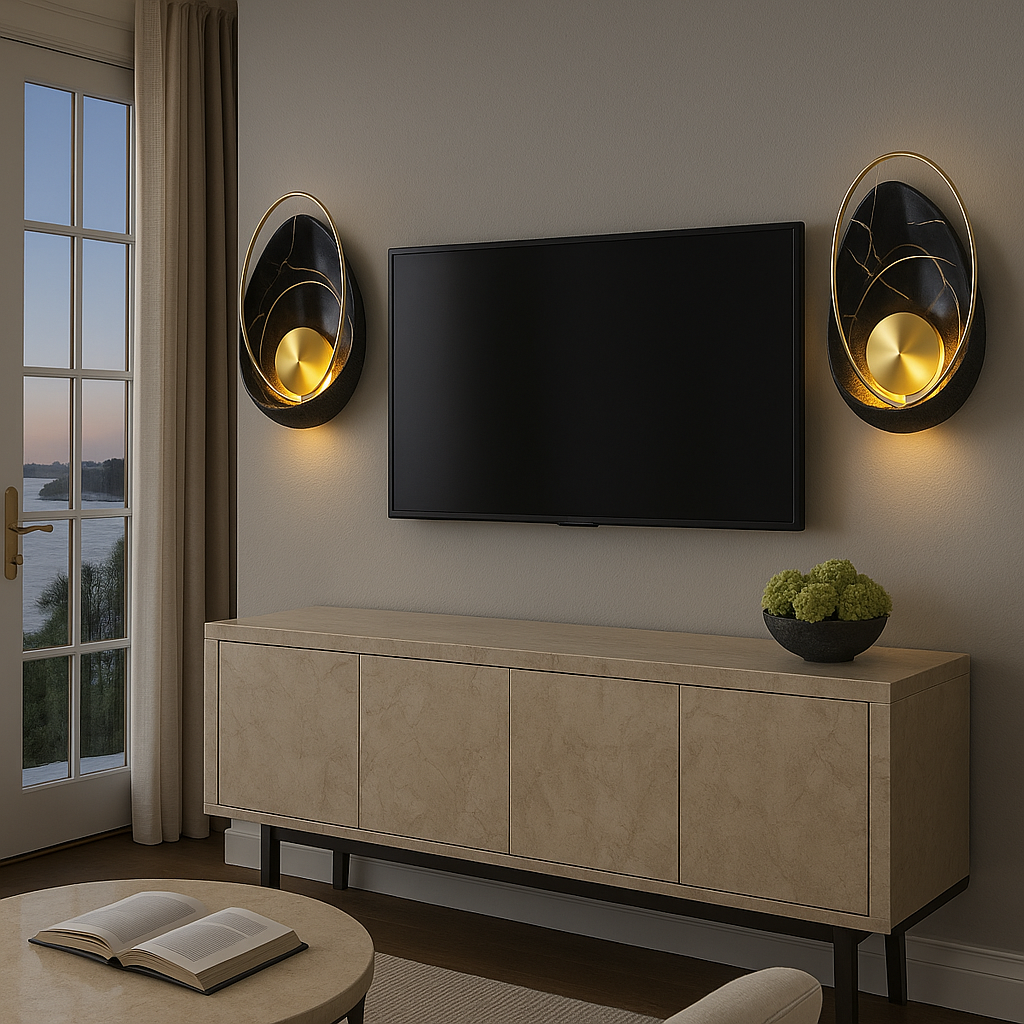 Seramik Aplik – Dokusal Zenginlik ve Yumuşak Işık Veren El Yapımı Görünümlü Duvar Lambası