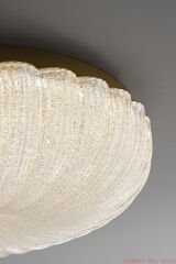 50 cm Çapında Plafonyer Avize – Geniş Alanlar ve Alçak Tavanlar İçin Sade ve Homojen Merkezi Aydınlatma