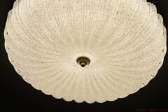 50 cm Çapında Plafonyer Avize – Geniş Alanlar ve Alçak Tavanlar İçin Sade ve Homojen Merkezi Aydınlatma