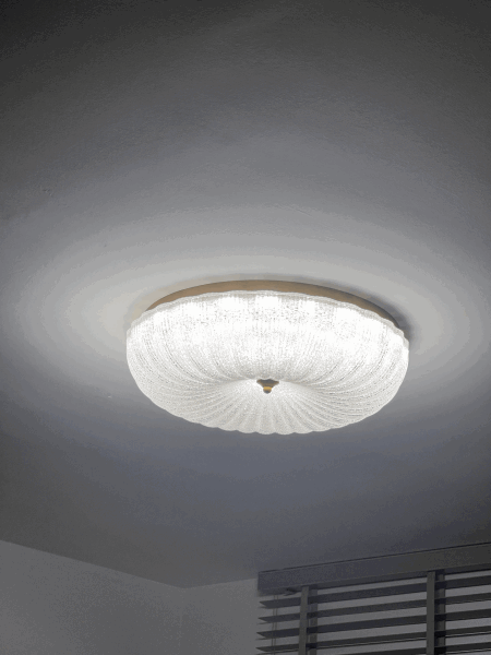 50 cm Çapında Plafonyer Avize – Geniş Alanlar ve Alçak Tavanlar İçin Sade ve Homojen Merkezi Aydınlatma