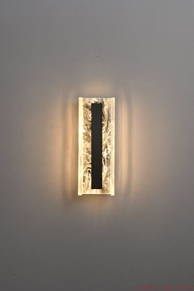 Akrilik Alabaster Görünümlü Aplik – Dayanıklı, Hafif ve Yumuşak Işık Veren Lüks Duvar Lambası