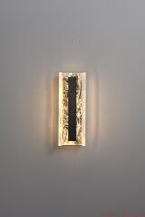 Akrilik Alabaster Görünümlü Aplik – Dayanıklı, Hafif ve Yumuşak Işık Veren Lüks Duvar Lambası