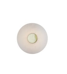 20cm Çapında Alabaster Mermer Aplik