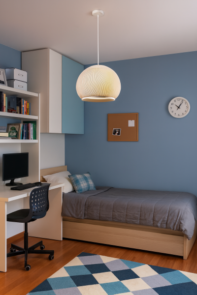 Özel Kumaş Sarkıt Avize – Sıcak ve Yumuşak Işık Veren Tekstürlü Dekoratif Tavan Lambası