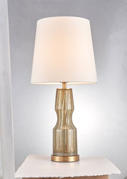 Ombre Kristal Gövdeli Lüks Abajur