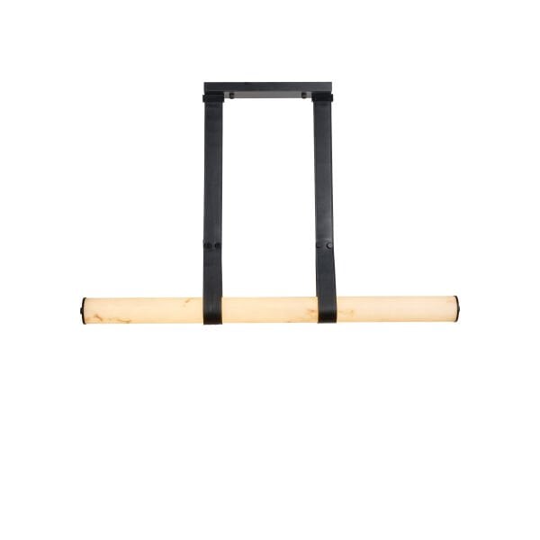 Alabaster Mermer Görünümlü Yemek Masası Sarkıt Avize – Lüks, Yumuşak ve Zamansız Tasarım